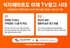애즈위메이크·애니포인트미디어, 데이터 기반 타겟팅 TV 광고 맞손 - 뉴스 썸네일 이미지